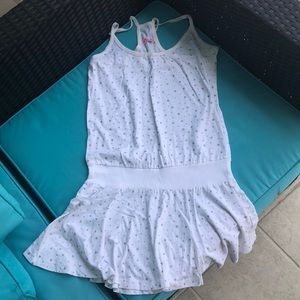 NWOT White Mini Dress with Stars